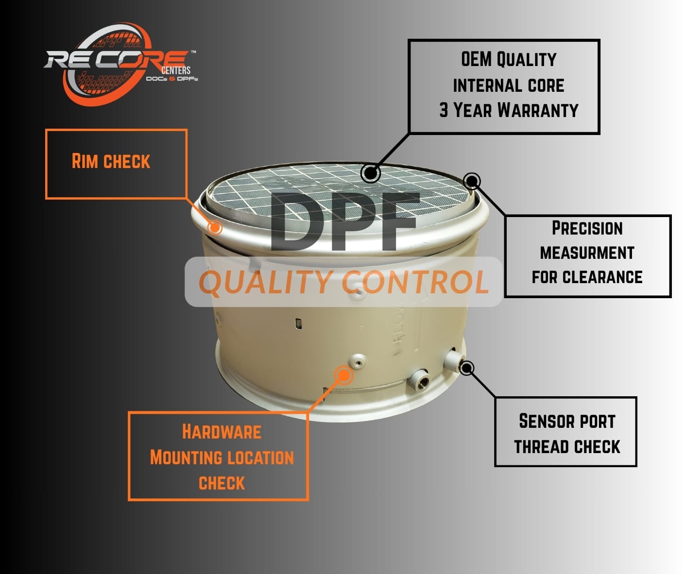 Cummins 4394227 Diesel Particulate Filter (DPF) | OEM Direct Fit, Made in USA - Image 2